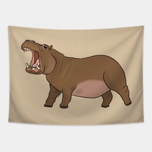 Hangry hungry hippo Tapestry