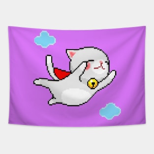 Kawaii Cat (super cat) Tapestry