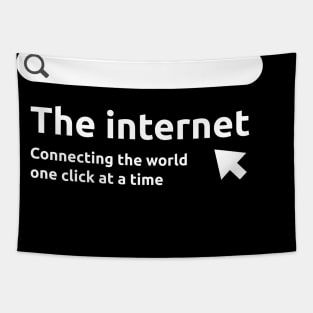 The internet Connecting the world  one click at a time, The Connected Globe: Uniting the World through the Internet Tapestry