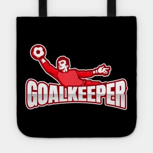 Football goalkeeper - red Tote