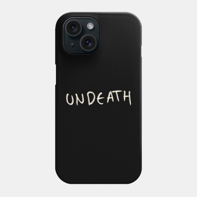 Hand Drawn Undeath Phone Case by Saestu Mbathi