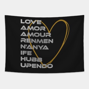 LOVE in Every Language Third Culture Series Tapestry