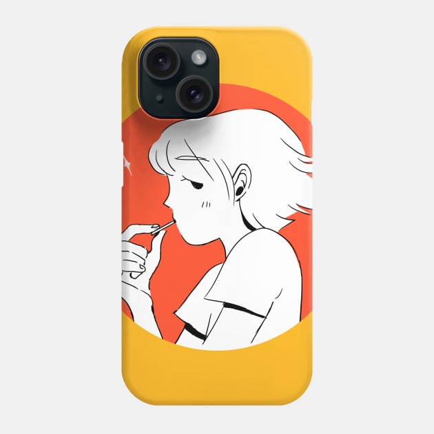 Lollipop fan Phone Case by Pikipouet