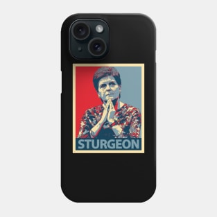 nicola sturgeon hero Phone Case