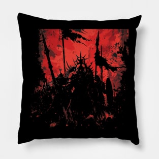 chaos warrior Pillow