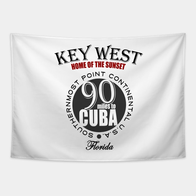 Key West, Florida Tapestry by dejava