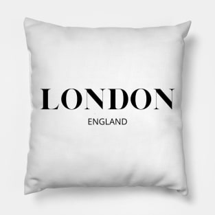 London, England, Minimalist Print Pillow