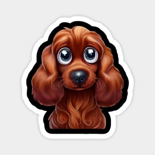 Furmidable Irish Setter Magnet