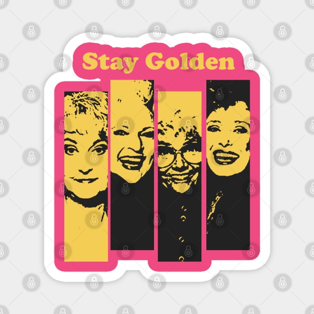 golden girls Magnet by Verge of Puberty