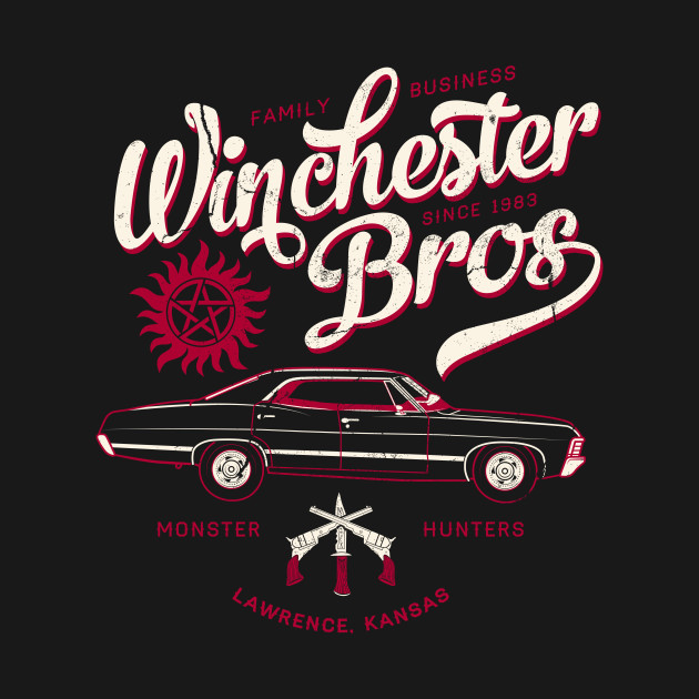 Winchester Bros - Supernatural - T-Shirt | TeePublic