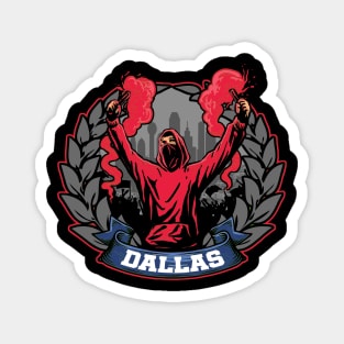 Dallas Soccer Magnet