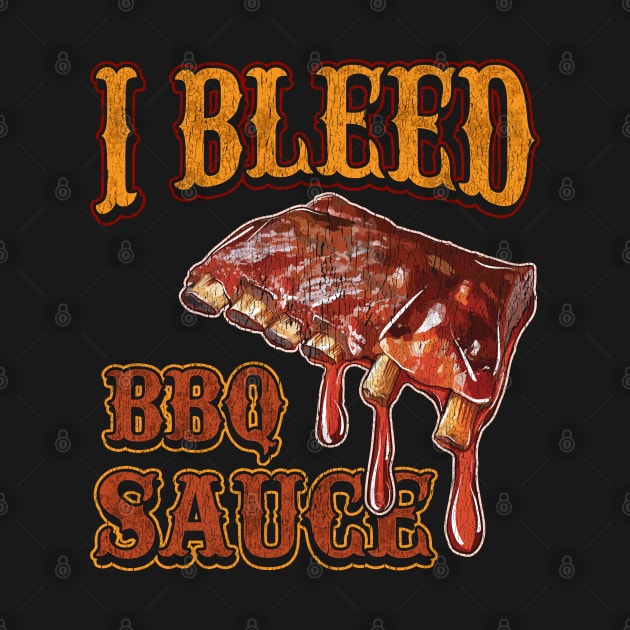 Bleed BBQ Sauce Barbecue Grilling by E