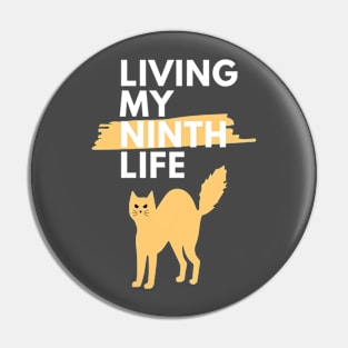 9th Life Pin