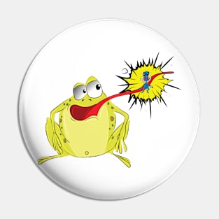 Fred the Frog snack time Pin