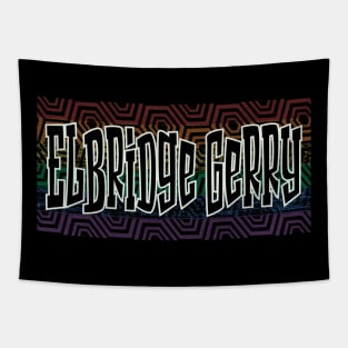 LGBTQ PATTERN USA ELBRIDGE GERRY Tapestry