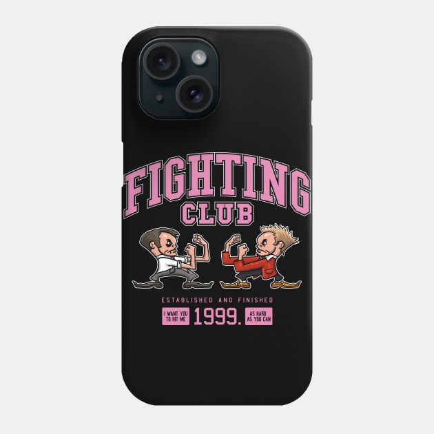 Fighting Club Phone Case by Krobilad