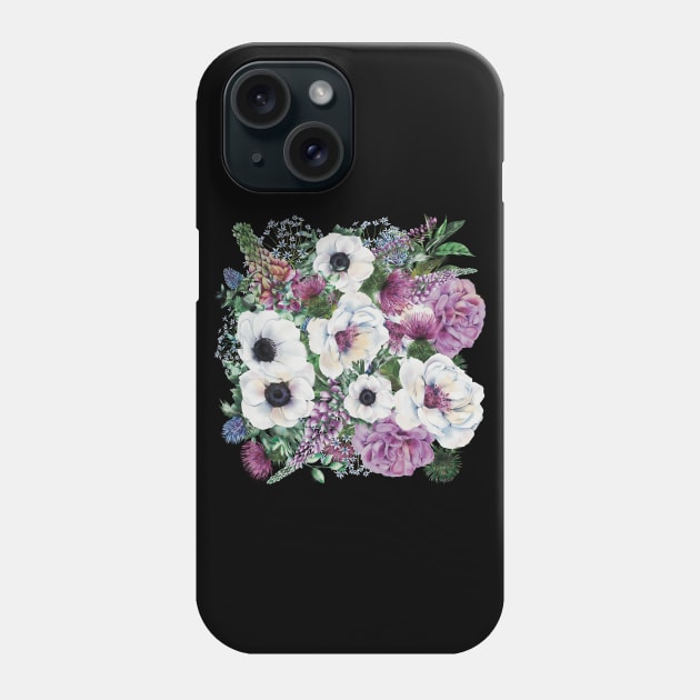 The biggest lovliest flower bouquet of the summer’s all flowers Phone Case by marina63