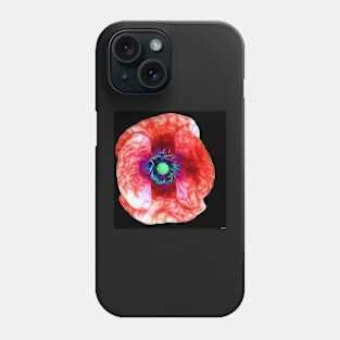 Poppy Flower Close Up Phone Case