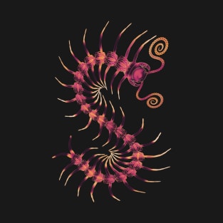 Orange Haze Centipede T-Shirt