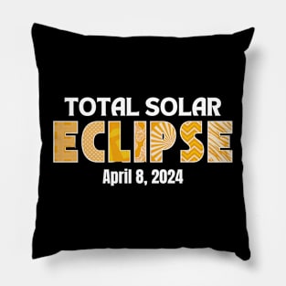 Total Solar Eclipse 2024 Pillow