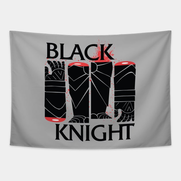 Black Knight Tapestry by castlepop