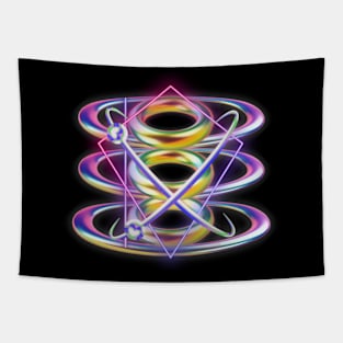 t-shirt astratta Tapestry