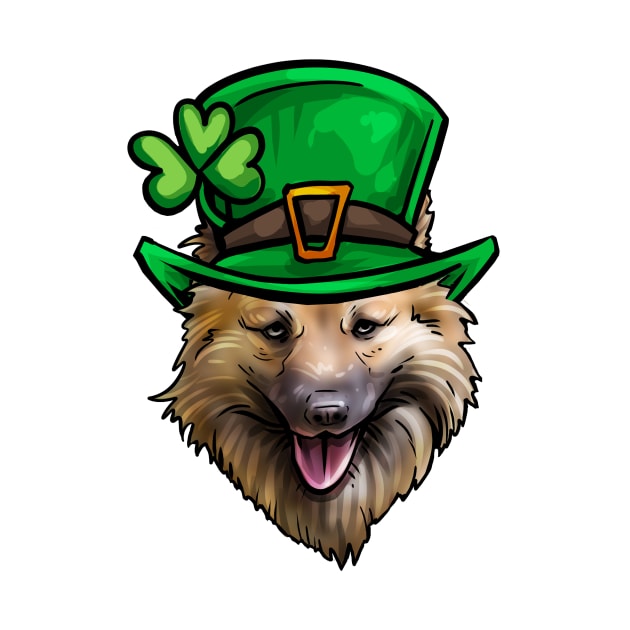 St Patricks Day Icelandic Sheepdog by whyitsme