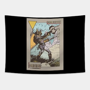 Hawkman in battle Tapestry