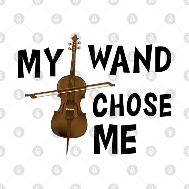 Violin - My wand chose me by KC Happy Shop