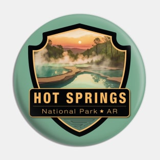 Hot Springs National Park Pin