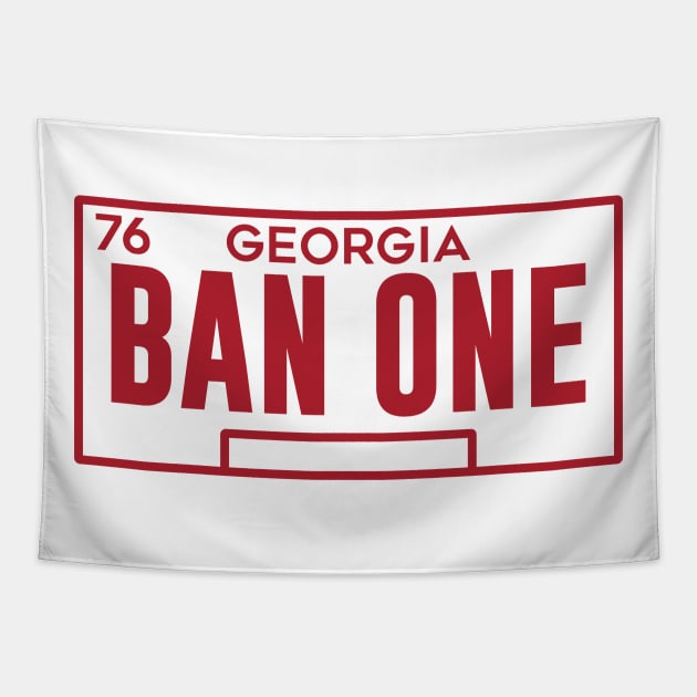 Ban One Tapestry by LA Concessions