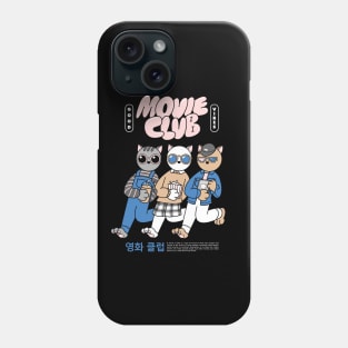 movie cat club Phone Case