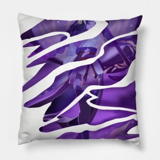 Genshin Impact Electro Raiden Shogun Pillow