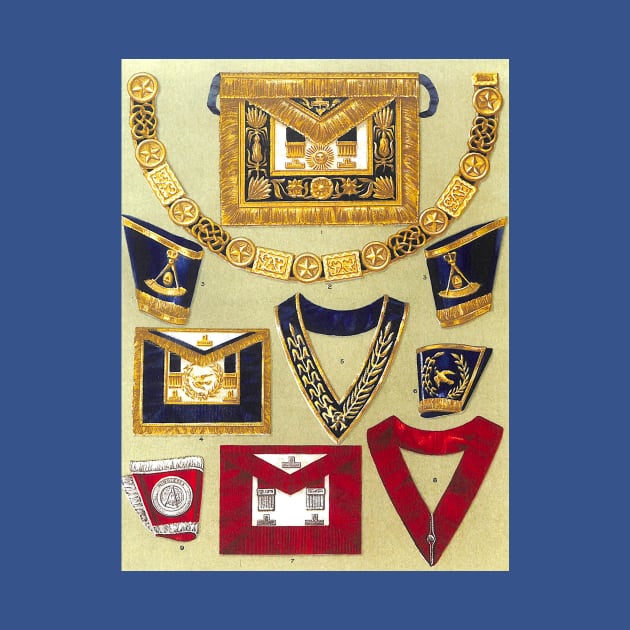 Freemasonry on the Cheap! Grand Lodge of England - Grand Officers Clothing by Star Scrunch