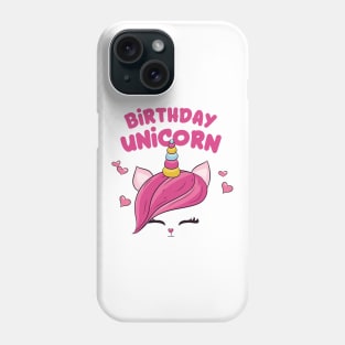 Cute Birthday Unicorn Gift Idea Phone Case