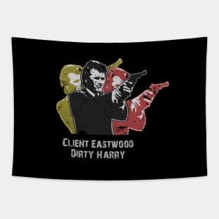 Dirty Harry Western Gun Tapestry