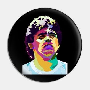 Diego Maradona WPAP Pin