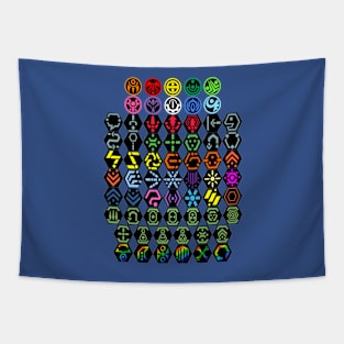 Phantasy Star Online - Icons Tapestry