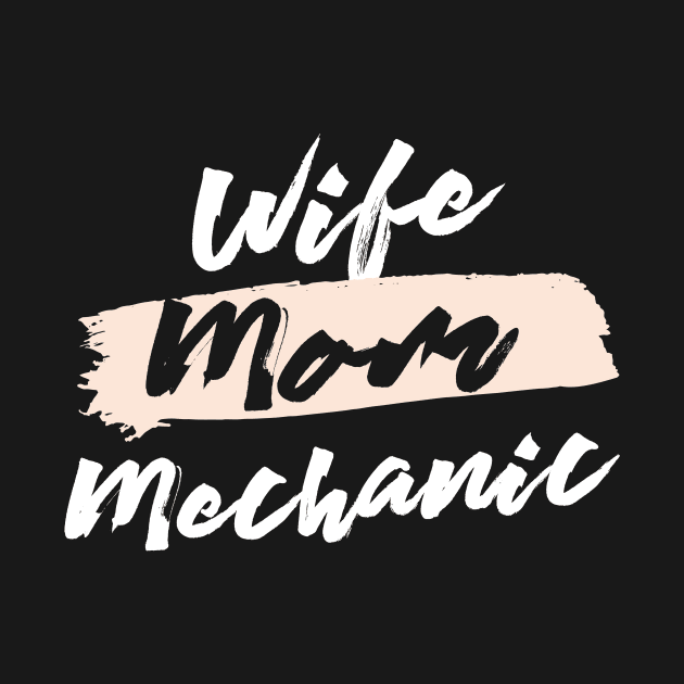 Cute Wife Mom Mechanic Gift Idea by BetterManufaktur