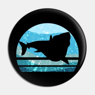 Vintage Prehistoric Shark - Megalodon T-Shirt Pin