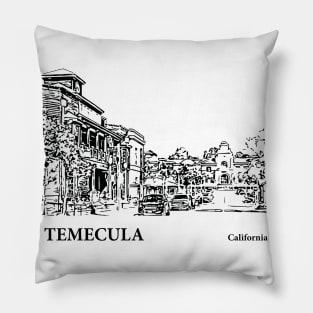 Temecula California Pillow