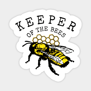 Cute HoneyBee Keeper Of The Bees Beekeeper Gifts Magnet