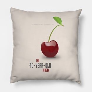 The 40-Year-Old Virgin - Alternative Movie Poster Pillow