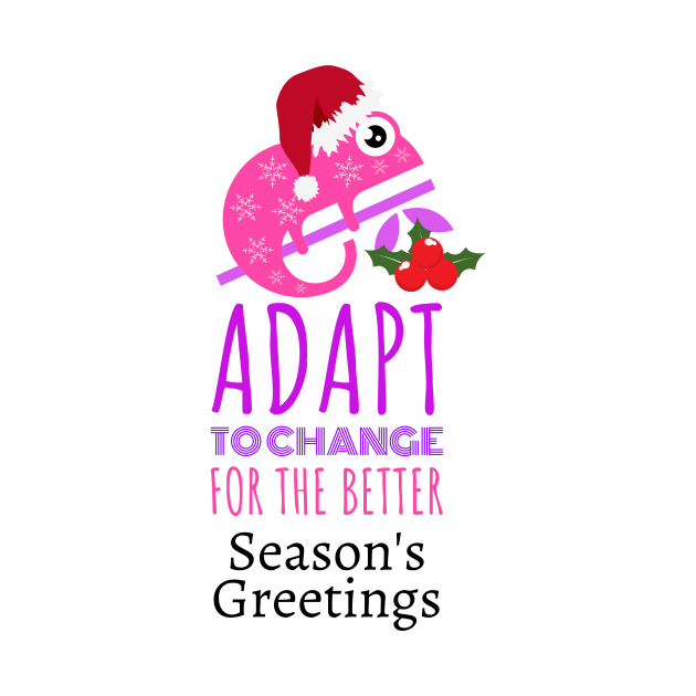 Lizard's Seasons Greetings by Glitteringworld