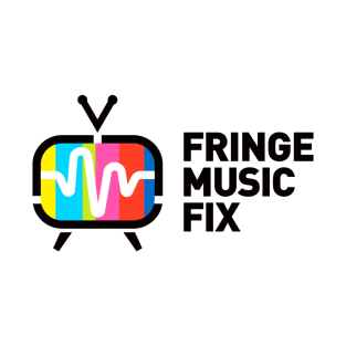 FRINGE MUSIC FIX Retro Logo T-Shirt