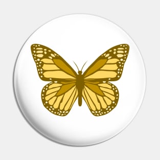 Butterfly (Gold) Pin