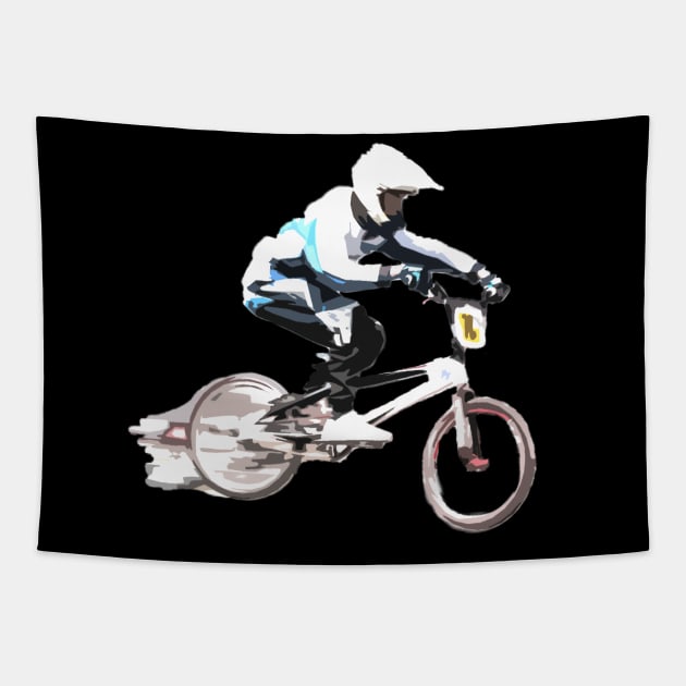 bmx Tapestry by rickylabellevie