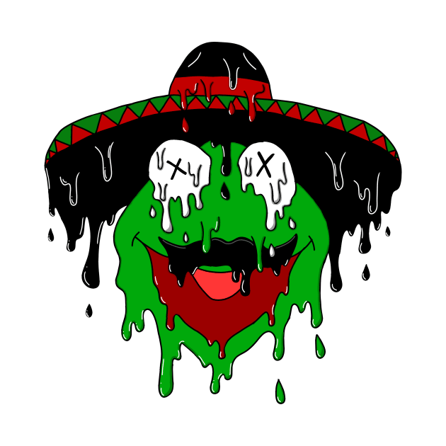 Drippy Señor Kermit by HubstheMexicano