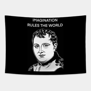 NAPOLEON quote .2 - ink portrait Tapestry