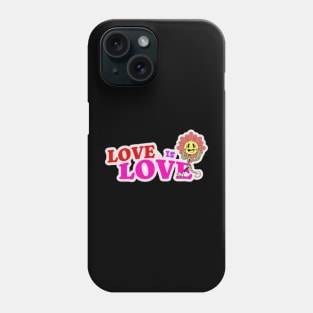 Love is Love - Pride Shirr Phone Case